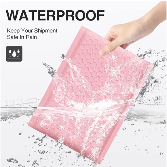 💓10 pack Bubble Envelope 6 x 9 inch Light pink - Picture 5 of 5